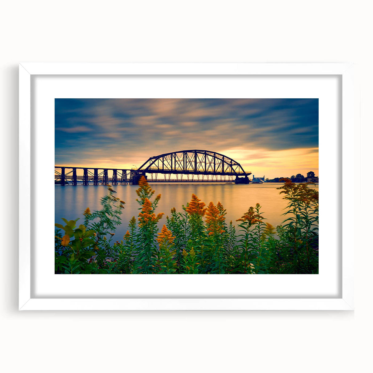 Abstract art print of St.
