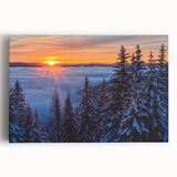Black and white photo of Montana scenery on stretched canvas, suitable for kitchen wall art.