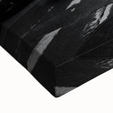 Large art of Manhattan skyline in black and white on stretched canvas, suitable for bedroom wall decor.