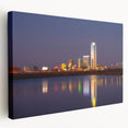 Oklahoma landscape on large stretched canvas, featuring earth tones and a panoramic view, ideal for kitchen wall art.
