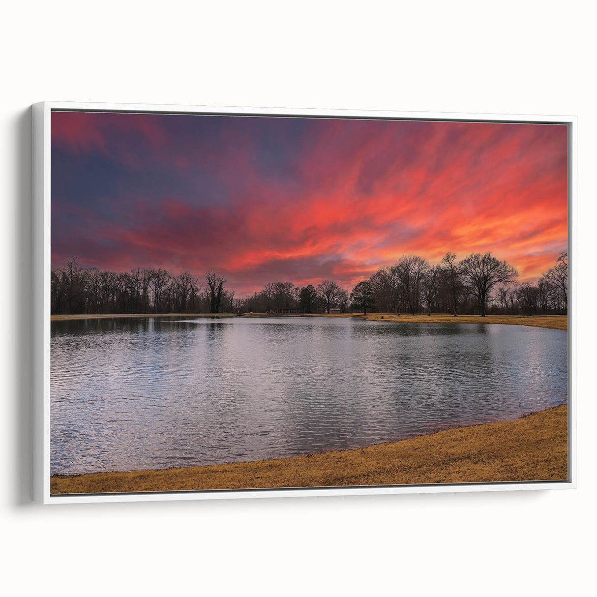 Vintage poster art of Memphis skyline in colorful hues on extra large framed canvas, ideal for living room decor.