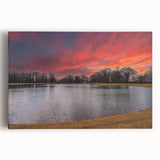 Black and white stretched canvas of Memphis skyline, ideal for kitchen wall art.