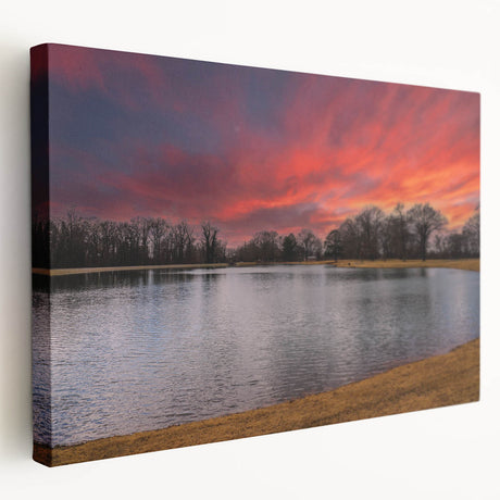Memphis, Tennessee skyline in muted blue and gray tones on a large stretched canvas, suitable for kitchen wall art.
