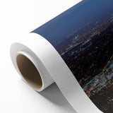 Art deco poster of Salt Lake City with pastel shades on rolled canvas, ideal for nursery wall art.