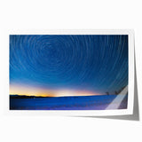 Extra large rolled print of Vermont scenery with lush florals in vibrant greens, ideal for dining room wall art.