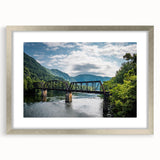 Textured abstract art print of West Virginia scenery in muted earth tones, framed in silver, ideal for bedroom decor.