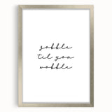 Textured abstract art print depicting autumn hues on a silver-framed mat, ideal for bedroom art.