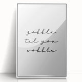 Art deco poster of fall trees in pastel orange and yellow on white acrylic, framed, suitable for modern nursery decor.