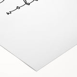 Art deco poster featuring a stylized autumn landscape in orange and brown on rolled canvas, suitable for dining room decor.