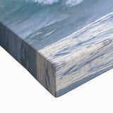 Large art canvas featuring a black and white landscape painting, ideal for bedroom wall decor.