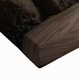 Close-up of a stretched canvas featuring a vibrant landscape of caves, showcasing detailed textures and natural colors, ideal for home decor enthusiasts.