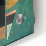 Geometric Abstract Design - Modern Canvas Wall Art for Living Room