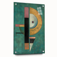 Geometric Abstract Design - Modern Canvas Wall Art for Living Room
