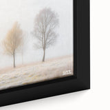 Minimalist Office Wall Art – Serene Foggy Landscape Canvas