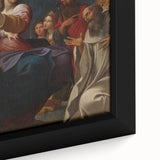 Baroque Religious Scene with Madonna and Saints - Classic Art