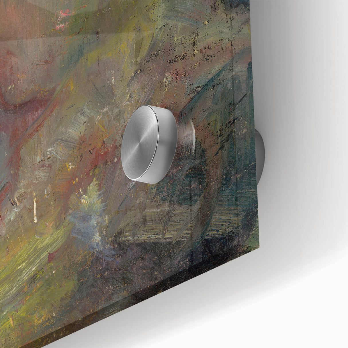 Expressionist Art - Abstract Portrait in Soft Vibrant Hues