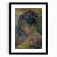 Expressionist Art - Abstract Portrait in Soft Vibrant Hues