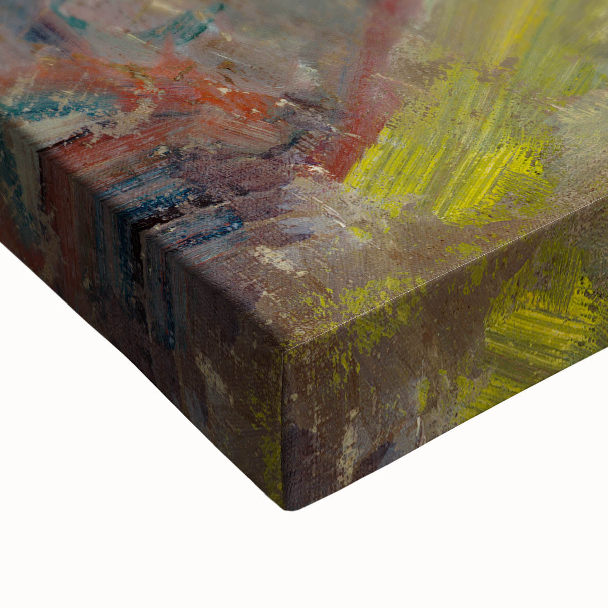 Expressionist Art - Abstract Portrait in Soft Vibrant Hues
