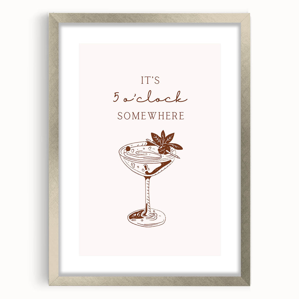 Textured abstract art print in soft gray and white tones, framed in silver, ideal for modern bedroom decor.