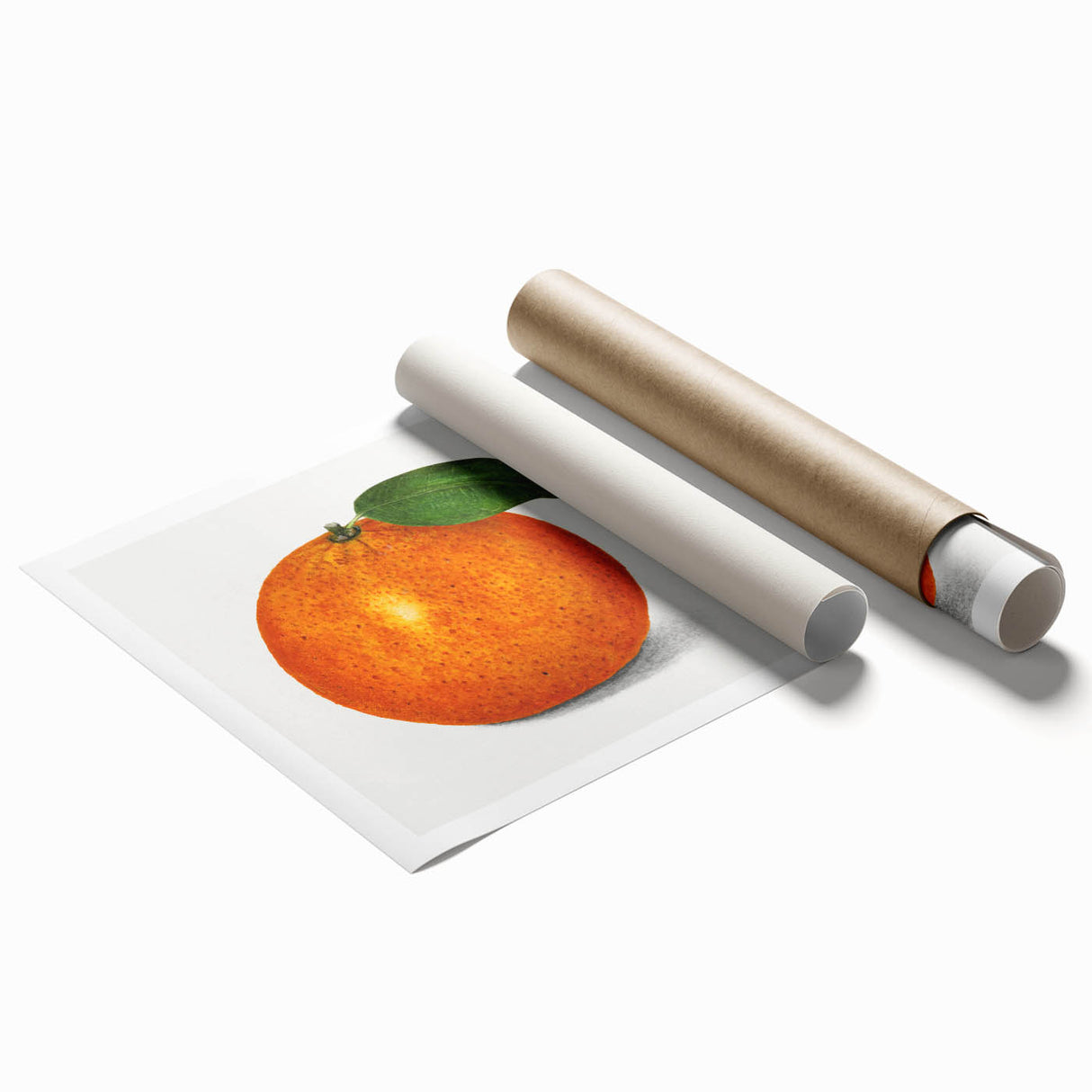 Extra large rolled canvas print featuring a variety of vibrant colored fruits.