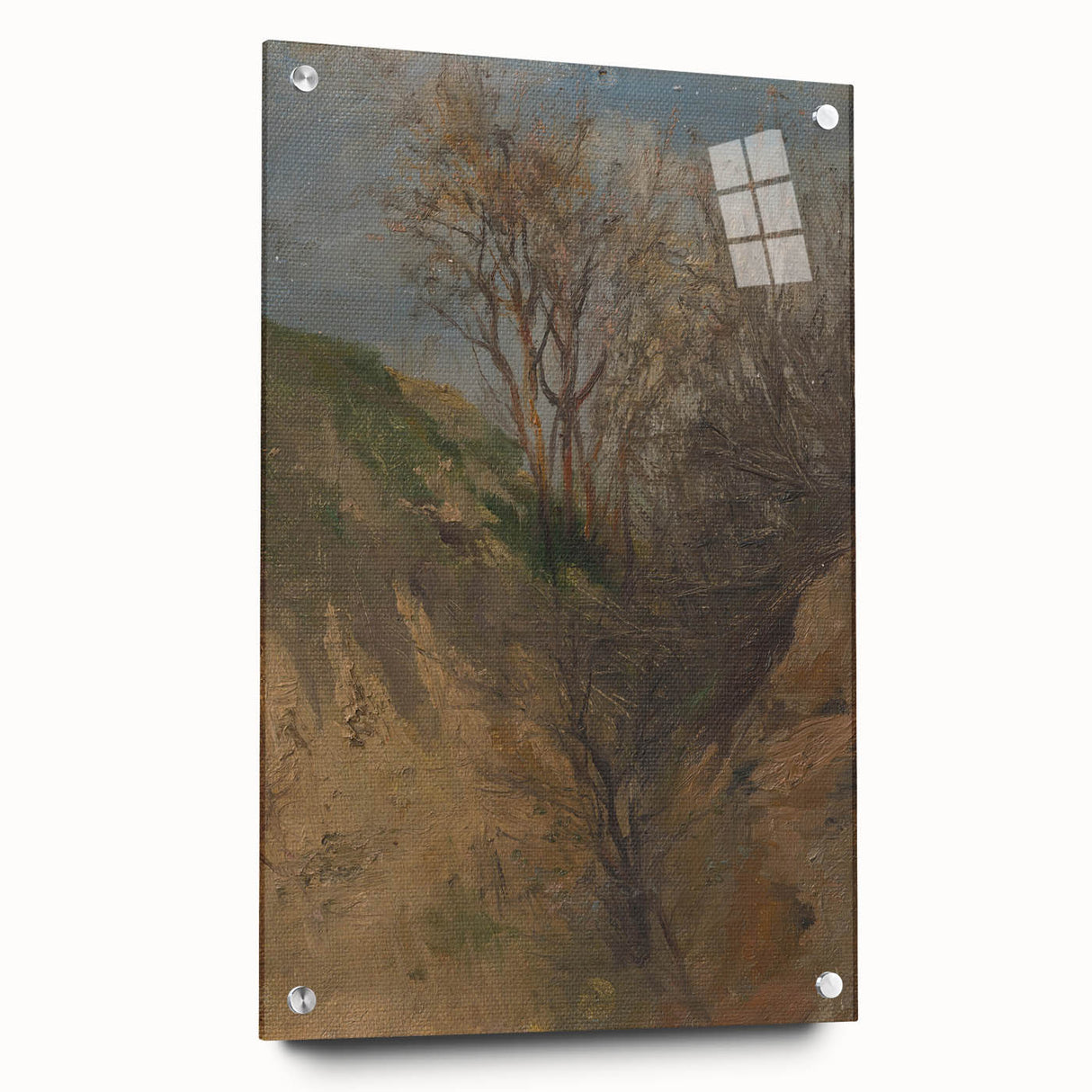 Realist Landscape Art: Ladislav Mednyánszky's Ditch Landscape Print