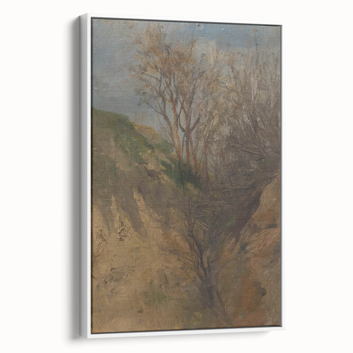 Realist Landscape Art: Ladislav Mednyánszky's Ditch Landscape Print