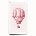 Hot Air Balloon Adventure Print - Kids Room Wall Art