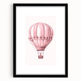 Hot Air Balloon Adventure Print - Kids Room Wall Art