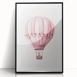 Hot Air Balloon Adventure Print - Kids Room Wall Art