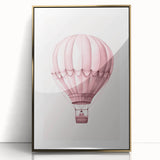 Hot Air Balloon Adventure Print - Kids Room Wall Art
