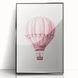 Hot Air Balloon Adventure Print - Kids Room Wall Art