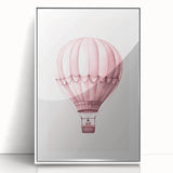 Hot Air Balloon Adventure Print - Kids Room Wall Art