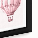 Hot Air Balloon Adventure Print - Kids Room Wall Art