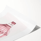 Hot Air Balloon Adventure Print - Kids Room Wall Art