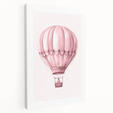 Hot Air Balloon Adventure Print - Kids Room Wall Art