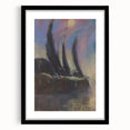 Modern Wall Art - Dreamy Nightscape - Abstract Contemporary Art Print