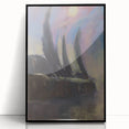 Modern Wall Art - Dreamy Nightscape - Abstract Contemporary Art Print