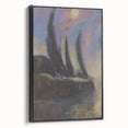 Modern Wall Art - Dreamy Nightscape - Abstract Contemporary Art Print