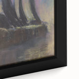 Modern Wall Art - Dreamy Nightscape - Abstract Contemporary Art Print