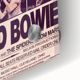 David Bowie First American Performance Retro Poster Art