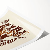 Boys Room Wall Art – Safari Elephant Family