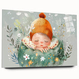 Dreamy Nap - Kids Room Wall Art Canvas and Framed Options
