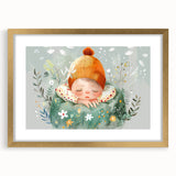 Dreamy Nap - Kids Room Wall Art Canvas and Framed Options