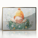 Dreamy Nap - Kids Room Wall Art Canvas and Framed Options