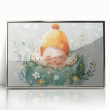Dreamy Nap - Kids Room Wall Art Canvas and Framed Options