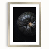 Textured abstract art print in earthy autumn tones on a framed silver canvas, suitable for bedroom decor.
