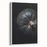 Vintage poster art of a colorful fall scene on extra large framed canvas, ideal for living room decor.