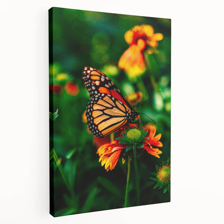 Large art depicting spring season in pastel shades on stretched canvas, ideal for kitchen wall art.