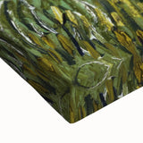 Large art featuring a black and white landscape painting on stretched canvas, ideal for bedroom decor.