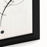 Minimalist Modern Art: Free Curve Design by Wassily Kandinsky